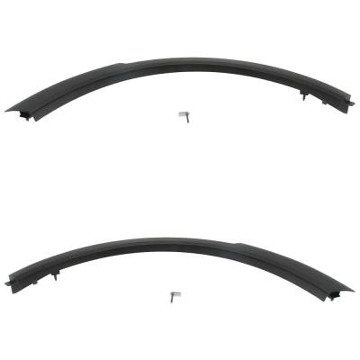 Rareelectrical - New Rear Left Middle Section And Rear Right Middle Section Fender Trim Compatible With Porsche
