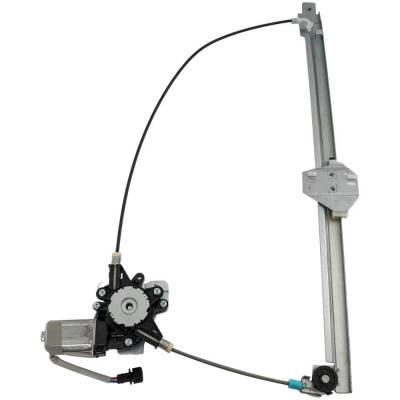 Rareelectrical - New Right Front Window Regulator With Motor Compatible With Volkswagen Eurovan Mv Eurovan Gls
