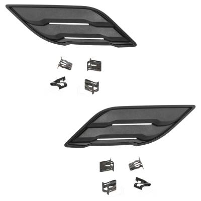 Rareelectrical - New Front Left And Front Right Fender Vents Compatible With Ford F-150 Raptor 6 Cyl 3.5L 2017-2020