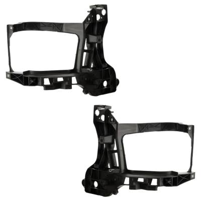 Rareelectrical - New Pair Of Radiator Support Compatible With Ram 3500 Tradesman 8 Cyl 5.7L 1500 Classic Slt 6 Cyl