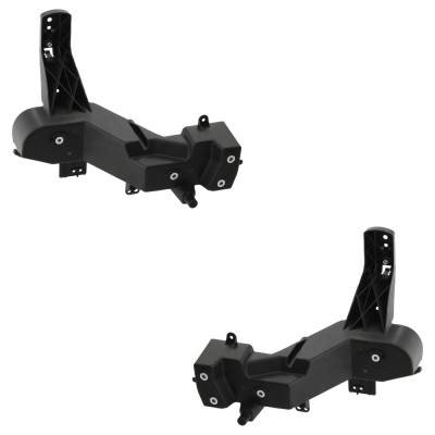Rareelectrical - New Pair Of Headlight Bracket Compatible With Dodge Durango Gt Plus 6 Cyl 3.6L Durango Sxt Plus 6