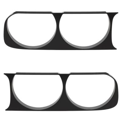 Rareelectrical - New Pair Of Headlight Bezel Compatible With Dodge Challenger R/T Classic 8 Cyl 5.7L Challenger
