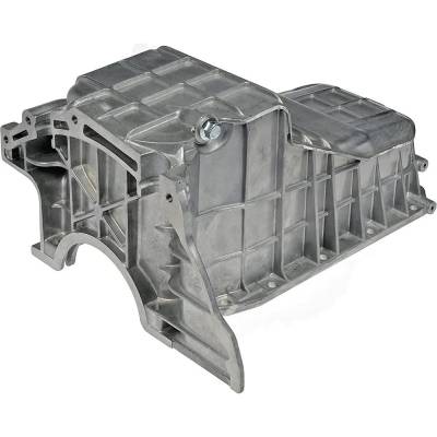 Rareelectrical - New Aluminum Oil Pan Compatible With Chevrolet Gmc Silverado 1500 Wt 6 Cyl 4.3L S10 Base 6 Cyl 4.3L