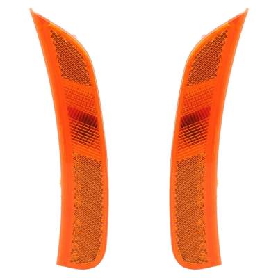 Rareelectrical - New Front Left And Front Right Side Marker Compatible With Chrysler Pacifica Hybrid Premium S