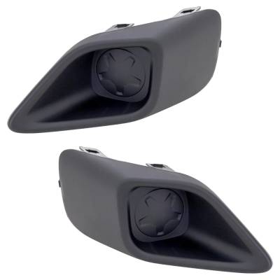 Rareelectrical - New Front Left And Front Right Fog Light Trim Compatible With Ram Promaster City Slt 4 Cyl 2.4L