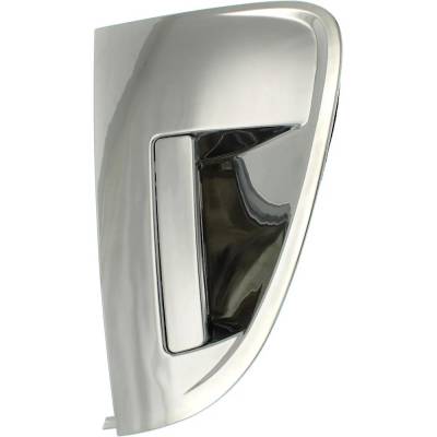 Rareelectrical - Rear Driver Side Exterior Door Handle Compatible With 2012-2019 Chevrolet Sonic Chrome Without Key
