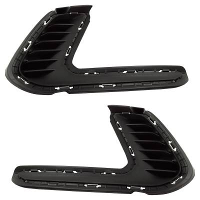 Rareelectrical - New Front Left And Front Right Fog Light Trim Compatible With Hyundai Elantra Eco 4 Cyl 1.4L Elantra