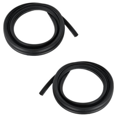 Rareelectrical - New Front Left And Front Right Glass Seal Compatible With Ford F-150 Svt Raptor F-150 King Ranch