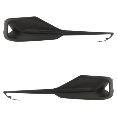 Rareelectrical - New Front Left And Front Right Fog Light Cover Compatible With Honda Accord Hybrid Accord Lx