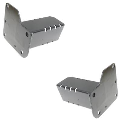 Rareelectrical - New Pair Of Radiator Support Bracket Compatible With Jeep Cherokee North 6 Cyl 3.2L Cherokee Sport 6