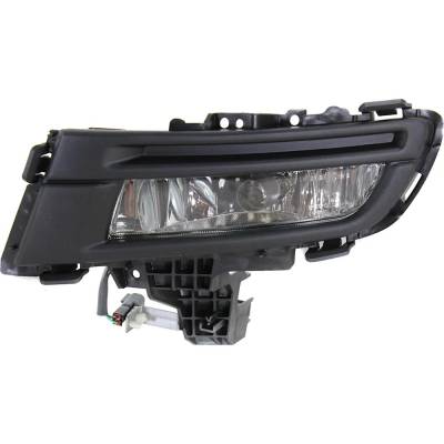 Rareelectrical - Left Front Fog Light Compatible With Mazda 3 Sport Gx 2009 Ma2592113 Bap151690c
