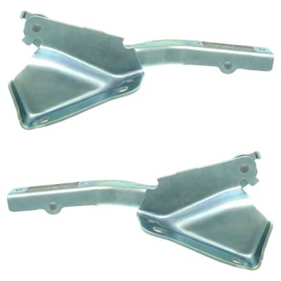 Rareelectrical - New Pair Of Hood Hinge Compatible With Nissan Titan Xd S 8 Cyl 5.6L Titan Xd Sv 8 Cyl 5.6L 2016-2023