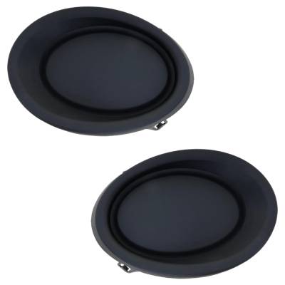 Rareelectrical - New Front Left And Front Right Fog Light Cover Compatible With Nissan Rogue Sport Sl 4 Cyl 2.0L