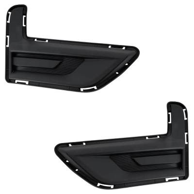 Rareelectrical - New Front Left And Front Right Fog Light Cover Compatible With Nissan Rogue S 4 Cyl 2.5L Rogue