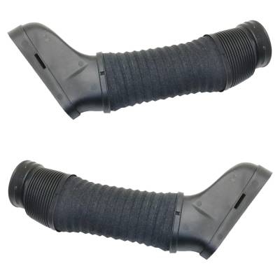 Rareelectrical - New Pair Of Air Intake Hose Compatible With Mercedes Benz C300 4Matic 6 Cyl 3.0L C350 4Matic 6 Cyl