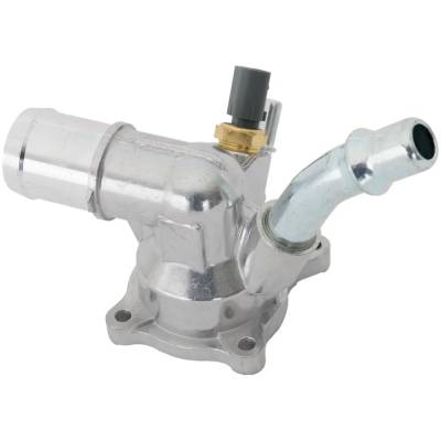 Rareelectrical - New 195 Degrees Thermostat Housing Compatible With Jeep Ram Cherokee Limited 4 Cyl 2.4L Renegade