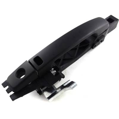 Rareelectrical - Front Driver Side Exterior Door Handle Compatible With 2007-2012 Nissan Sentra Primed Paintable With