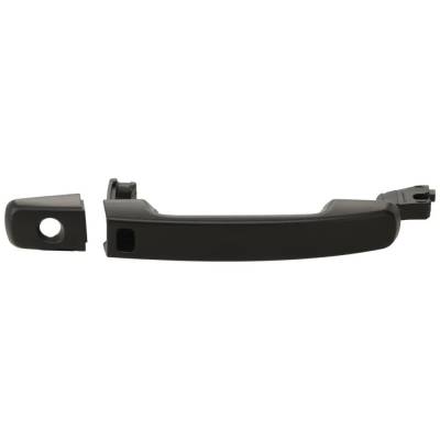 Rareelectrical - Left Front Exterior Door Handle Compatible With 2007-2013 Nissan Altima Primed Paintable With Key