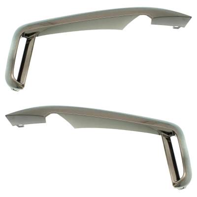 Rareelectrical - New Pair Of Grille Trim Compatible With Bmw 740E Xdrive Iperformance 740Le Xdrive Base 2016-2019 By