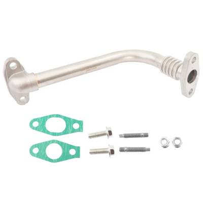 Rareelectrical - New Return Turbocharger Oil Line Compatible With Chevrolet Gmc Sierra 2500 Hd Classic Wt 8 Cyl 6.6L
