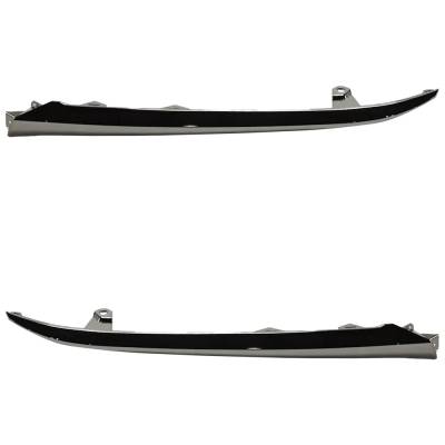 Rareelectrical - Pair Of Grille Trim Compatible With Honda Accord Sport 2018-2020 Ho1212125 Ho1213125 71167Tvaa11