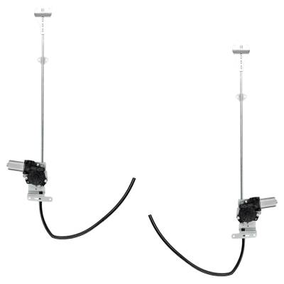 Rareelectrical - New Front Left And Front Right Window Regulator Compatible With Freightliner Argosy Base Century