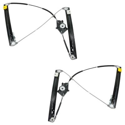 Rareelectrical - New Front Left And Front Right Window Regulator Compatible With Audi A4 Quattro Base 6 Cyl 3.2L Rs4