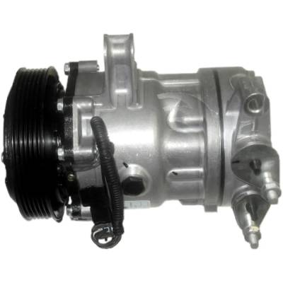 Rareelectrical - New 6-Groove Pulley A/C Compressor Compatible With Jeep Liberty Sport 6 Cyl 3.7L Liberty Limited 6
