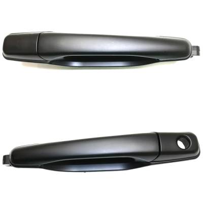 Rareelectrical - Front Driver And Passenger Side Exterior Door Handle Compatible With 2004-2012 Mitsubishi Galant