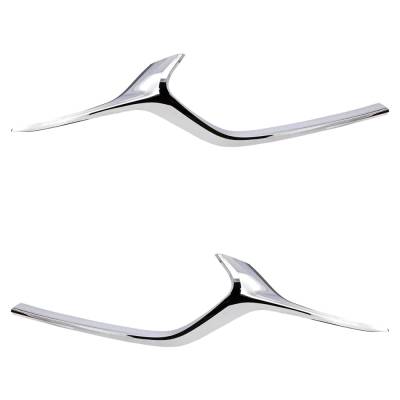 Rareelectrical - New Front Left And Front Right Grille Trim Compatible With Mazda 3 2.5 Turbo 4 Cyl 2.5L 3 2.5 Turbo