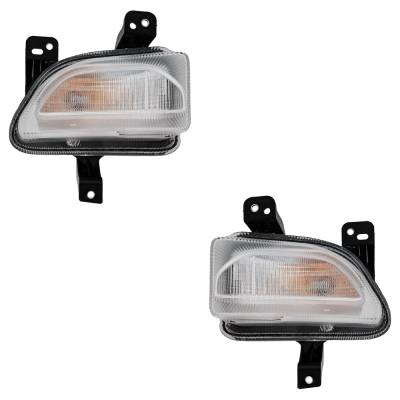 Rareelectrical - New Front Left And Front Right Turn Signal Light Compatible With Jeep Renegade Limited 4 Cyl 1.3L