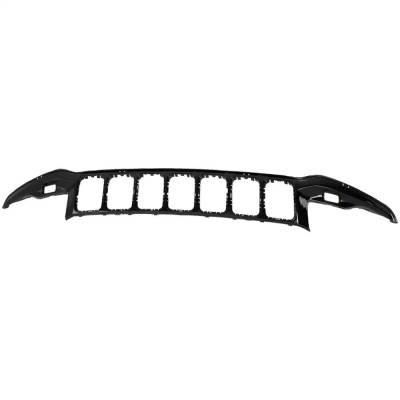 Rareelectrical - New Painted Black Grille Assembly Compatible With Jeep Grand Cherokee Trackhawk 8 Cyl 6.2L Grand
