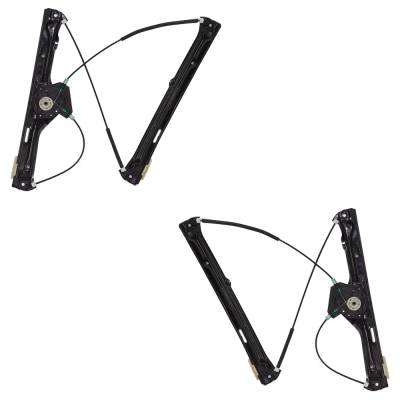 Rareelectrical - New Front Left And Front Right Window Regulator Compatible With Bmw X5 Sdrive35i X5 Xdrive40e