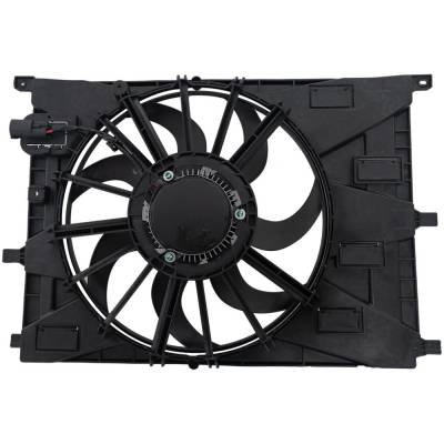 Rareelectrical - New Brushless Motor Cooling Fan Assembly Compatible With Buick Chevrolet Encore Gx Sport Touring 3