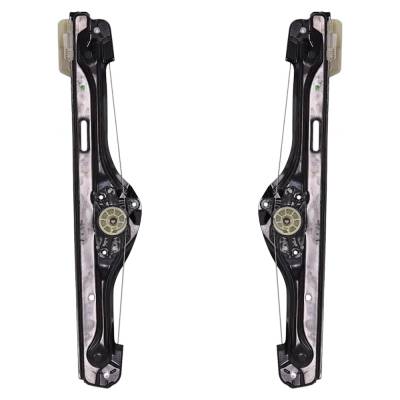 Rareelectrical - New Rear Left And Rear Right Window Regulator Compatible With Bmw X5 Xdrive35d X5 Xdrive35i