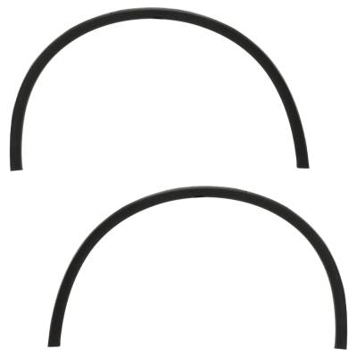 Rareelectrical - New Front Left And Front Right Fender Trim Compatible With Dodge Durango Sxt 8 Cyl 5.7L Durango Crew