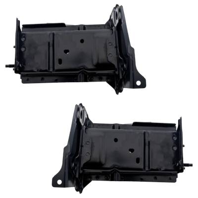 Rareelectrical - New Pair Of Radiator Support Bracket Compatible With Nissan Sentra Sr Turbo Sentra Nismo 2017-2019