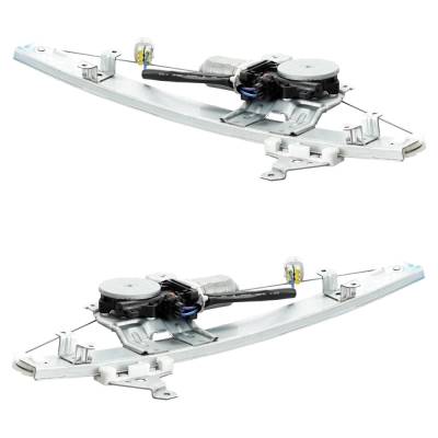 Rareelectrical - New Rear Left And Rear Right Window Regulator Compatible With Nissan Altima Sv 6 Cyl 3.5L Altima Sl
