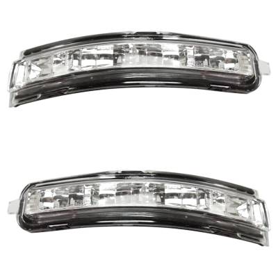 Rareelectrical - New Pair Of Mirror Turn Signal Light Compatible With Nissan Altima Sl 4 Cyl 2.5L Altima S 4 Cyl 2.5L