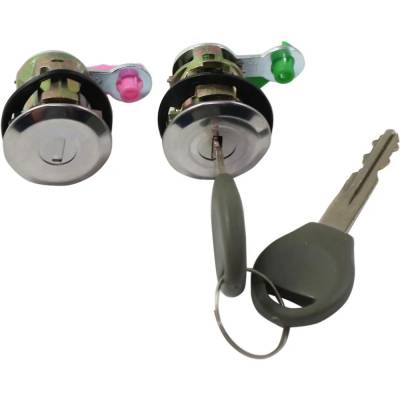 Rareelectrical - New Left Door Lock Cylinder Compatible With Nissan Pathfinder Armada All Submodels Frontier All