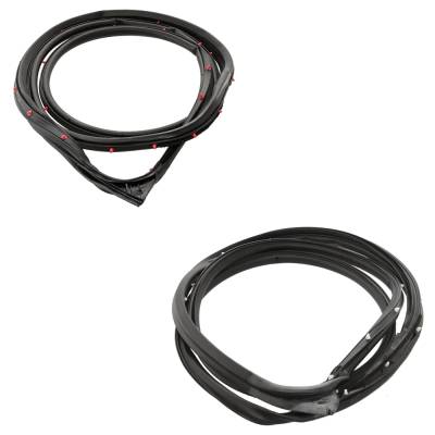 Rareelectrical - New Front Left And Front Right Glass Seal Compatible With Mitsubishi Outlander Ls Outlander Se