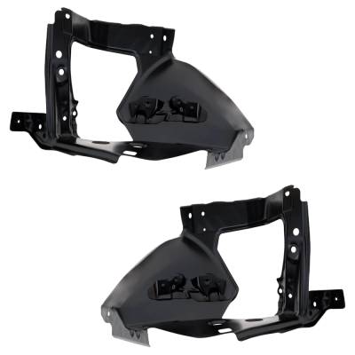 Rareelectrical - New Pair Of Radiator Support Bracket Compatible With Subaru Xv Crosstrek Base 4 Cyl 2.0L Xv