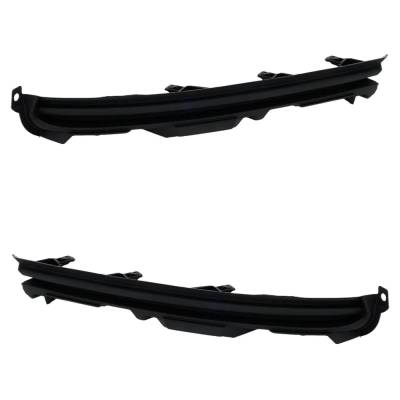 Rareelectrical - New Front Left And Front Right Fog Light Cover Compatible With Mazda Cx-9 Kuro Edition 4 Cyl 2.5L