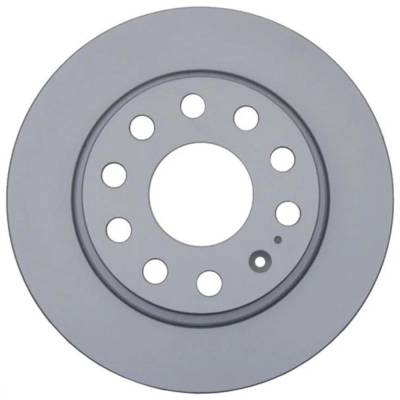 Rareelectrical - New Solid Brake Disc Compatible With Audi Volkswagen Golf Sportwagen Comfortline Golf Sportwagen