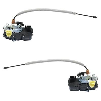 Rareelectrical - New Rear Right And Rear Left Door Lock Actuator Compatible With Chevrolet Impala Ls 6 Cyl 3.5L Monte