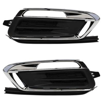 Rareelectrical - New Front Left And Front Right Fog Light Cover Compatible With Chevrolet Cruze Limited Ltz Cruze Eco