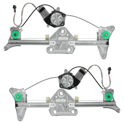 Rareelectrical - New Front Left And Front Right Window Regulator Compatible With Toyota Solara Se 6 Cyl 3.0L Solara