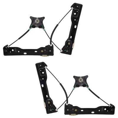 Rareelectrical - New Rear Left And Rear Right Window Regulator Compatible With Dodge Durango Limited 6 Cyl 3.6L