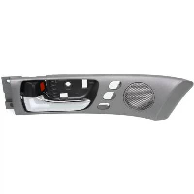 Rareelectrical - Front Driver Side Interior Door Handle Compatible With 2002-2006 Lexus Es330 Lexus Es300 Gray Bezel