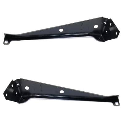 Rareelectrical - New Pair Of Grille Bracket Compatible With Ford F-150 Harley-Davidson Edition F-150 Stx 2009-2014 By